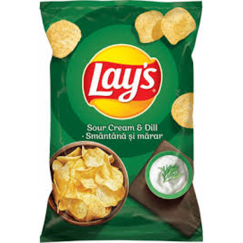 Lays-sour-cream&DILL-60gr