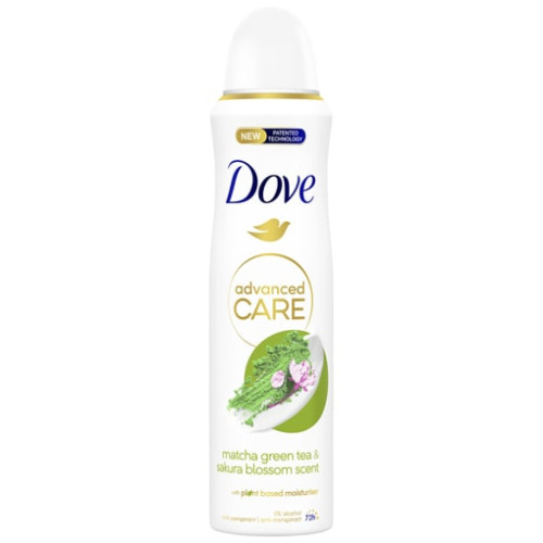 Dove deo green tea 150ml