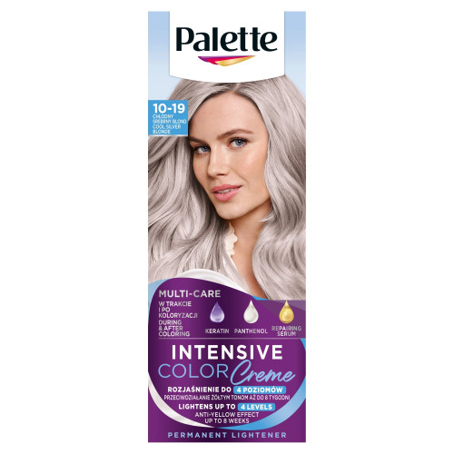 Palette-10/19 blonda-argjend