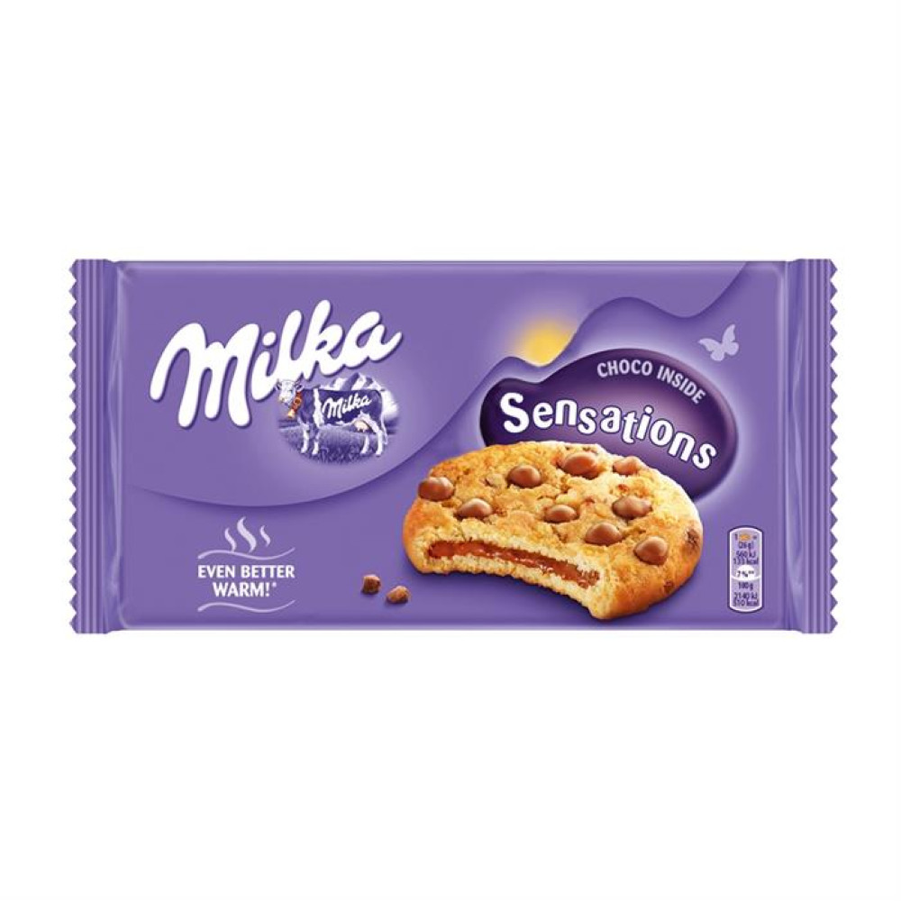 Milka sensation keks 156gr 