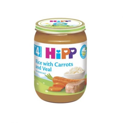 Hipp-oriz-me-karrota-me-mish-190gr